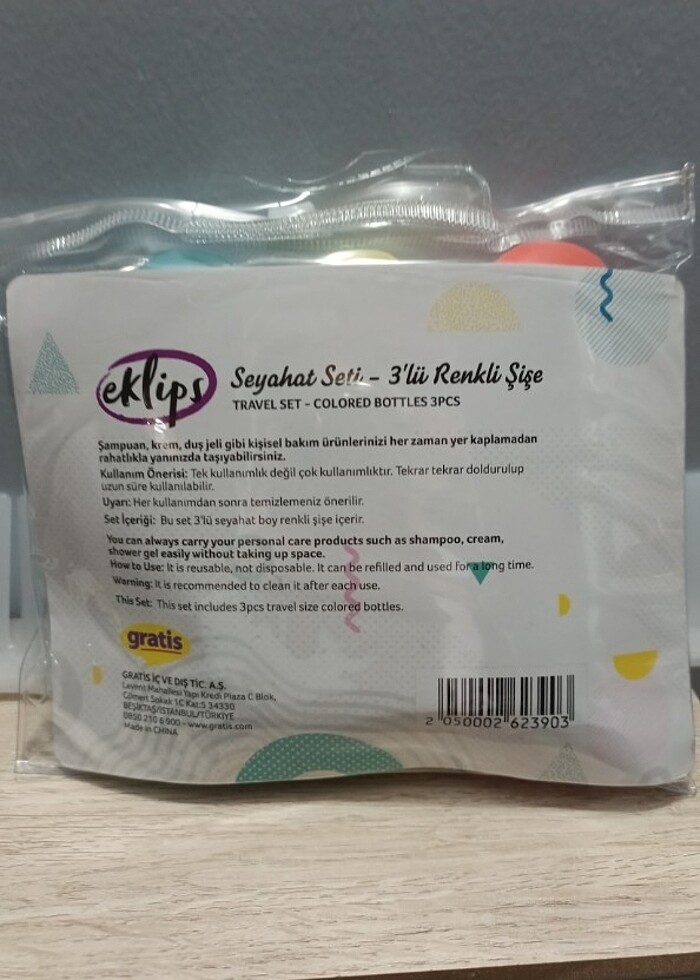 Seyahat seti  - Görsel 2