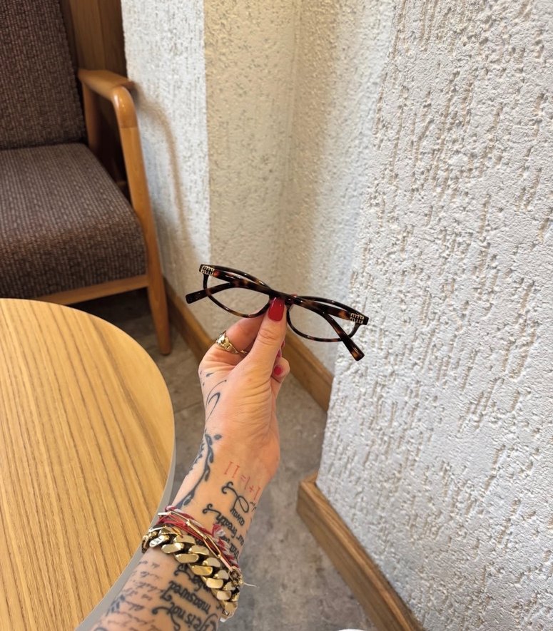 Miu miu optik gözlük - Görsel 4