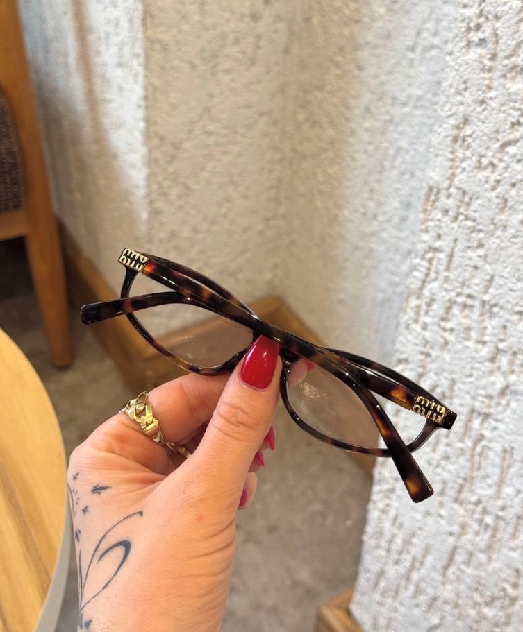 Miu miu optik gözlük - Görsel 2