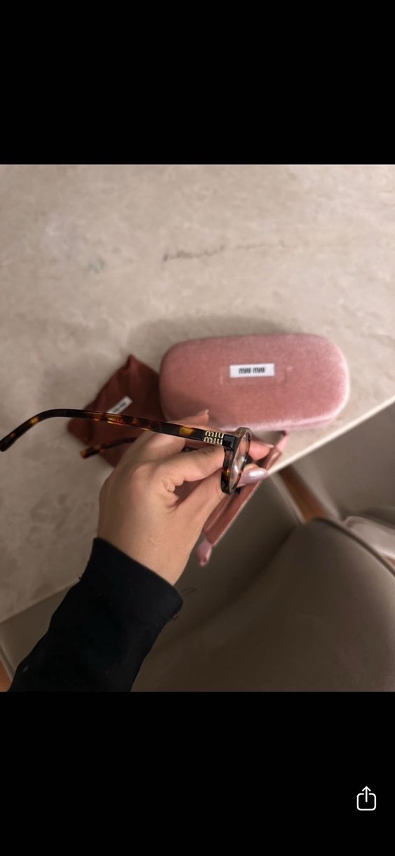 Miu miu optik gözlük - Görsel 2
