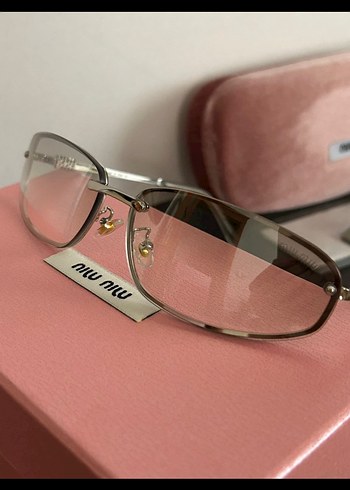 Bej miu miu gözlük - Görsel 4
