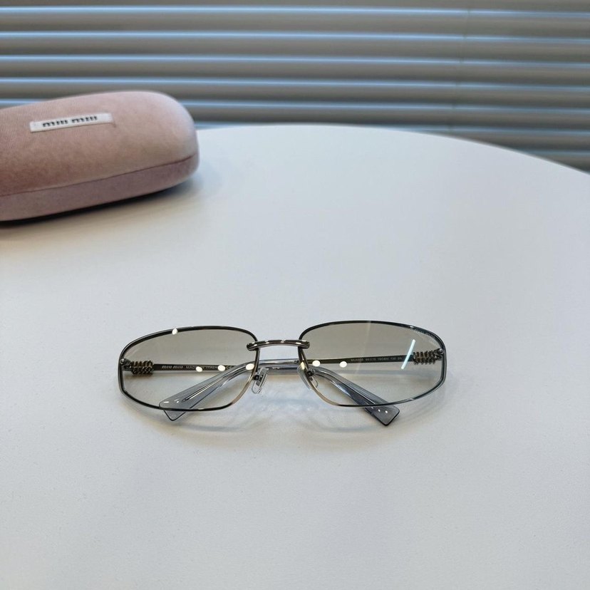 Bej miu miu gözlük - Görsel 3