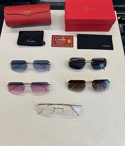 Cartier ithal orj sunglasses gözlük