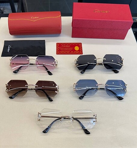 Cartier ithal orj sunglasses gözlük
