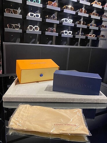 Louis vuitton gözlük kutu set box