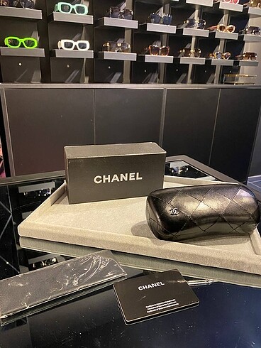 Chanel gözlük kutu set box