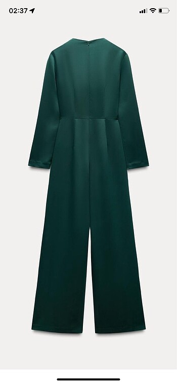 Zara Zara Beli pilili krep tulum