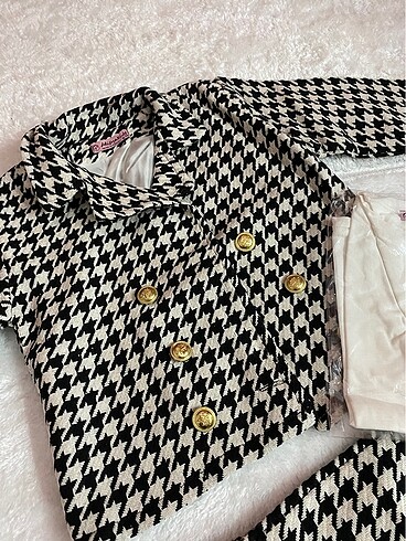 Zara Kız çocuk etek ceket badi takım