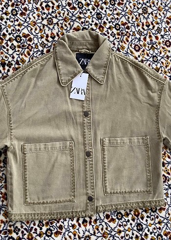 xs Beden Zara Haki Kot Ceket