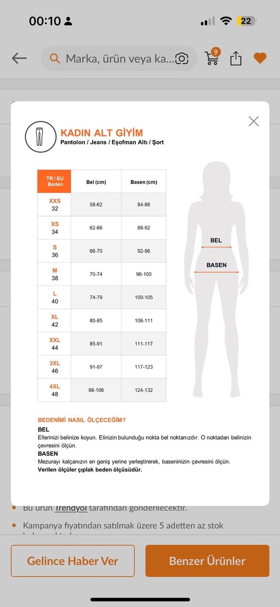 Trendyolmilla açık mavi kot - Görsel 5