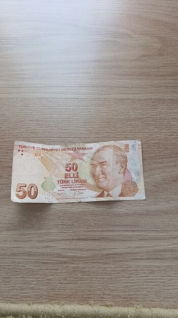 Hatalı 50 TL - Görsel 2