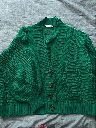 Yeşil hırka - Görsel 2