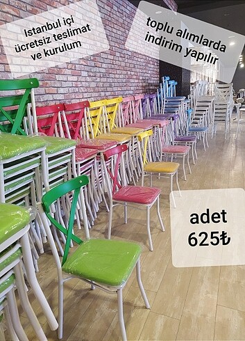 Beden çeşitli Renk Kafe restoran sandelye