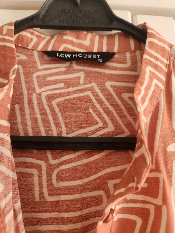 LcWaikiki Viskon Elbise - Görsel 3