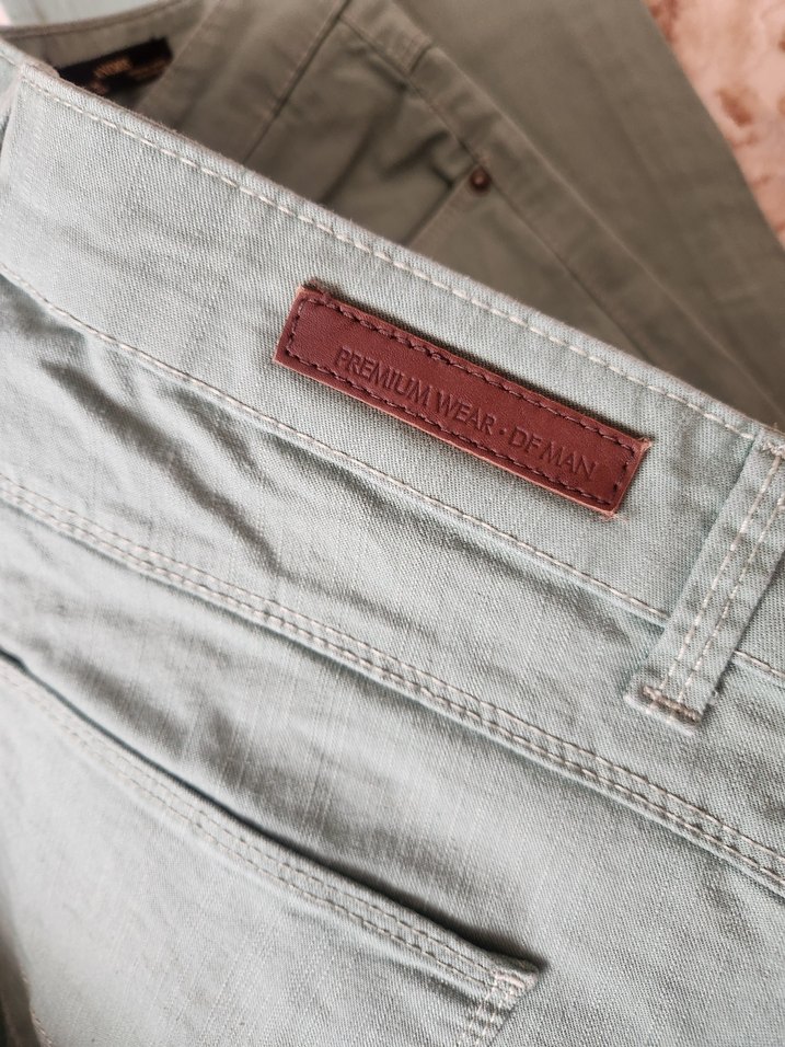 Defacto Yeşil Jean - Görsel 3