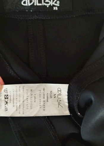 Siyah Midi Kadın Kumaş Pantolon - Görsel 8