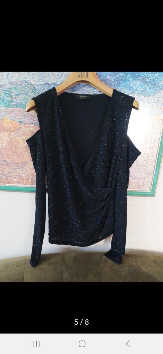 Siyah M bluz - Görsel 5
