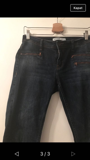 27 Beden mavi Renk Zara jean 