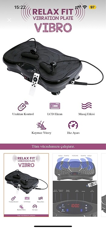 Vibration spor aletleri