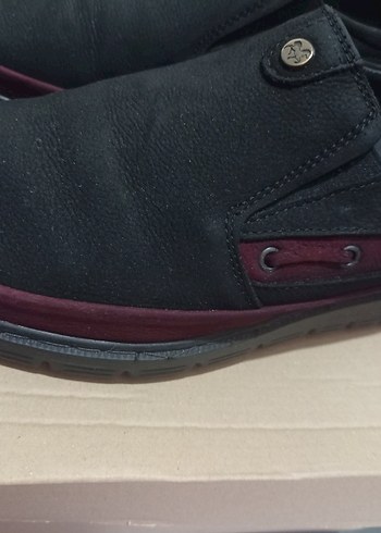 Siyah Erkek Günlük Cırt Cırtlı Ayakkabı - Görsel 3