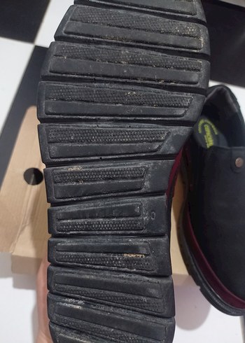 Siyah Erkek Günlük Cırt Cırtlı Ayakkabı - Görsel 5