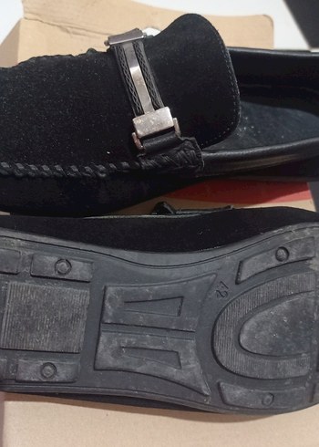 Siyah Süet Tokalı Erkek Loafer - Görsel 5