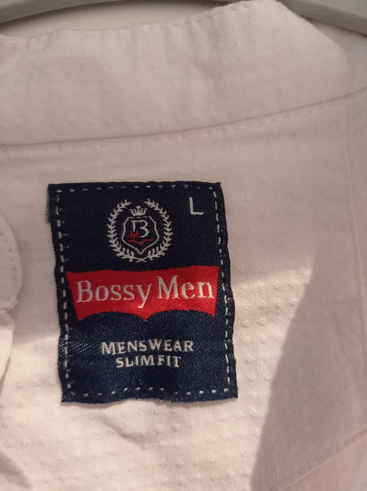 Beyaz Erkek Keten Gömlek - Görsel 4