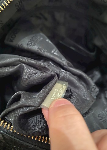 Michael Kors Michael Kors Siyah Yılan Derisi Desenli Deri Çanta
