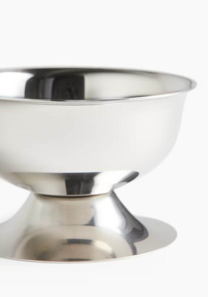 Kısa ayaklı paslanmaz çelik kadeh - Görsel 2