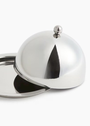 Paslanmaz Çelik tereyağ tabağı - Görsel 2