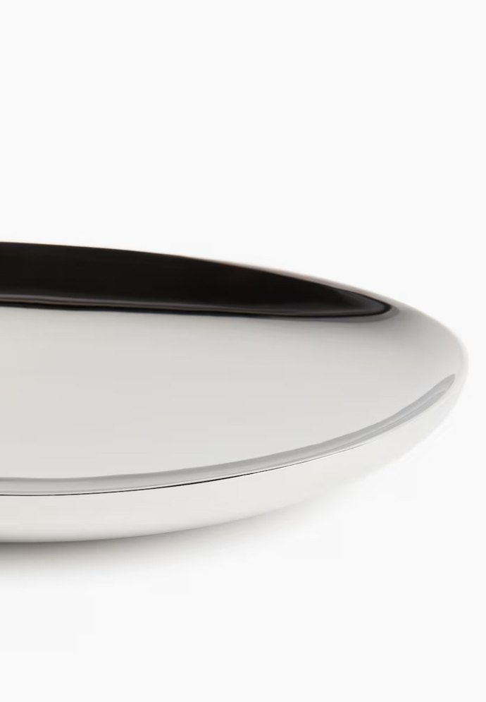 Dekoratif paslanmaz çelik tabak - Görsel 3