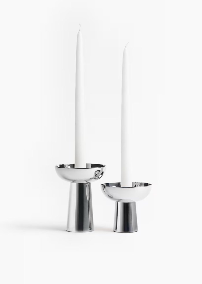 Paslanmaz Çelik şamdan - Görsel 2