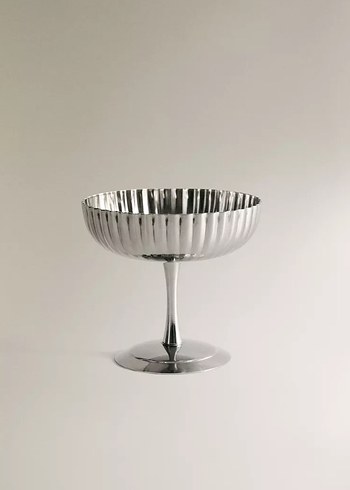 Dalgalı metal kadeh - Görsel 2