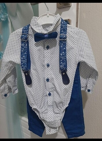 6 Ay Beden Erkek bebek pantolon gomlek