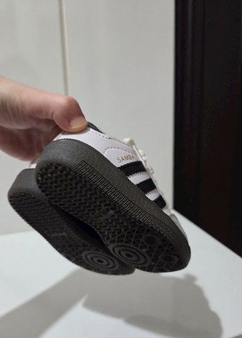 Beyaz Erkek Çocuk Sneaker - Cırtlı - Görsel 3