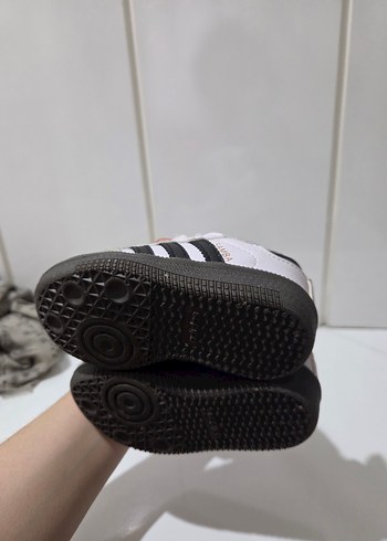 Beyaz Erkek Çocuk Sneaker - Cırtlı - Görsel 5