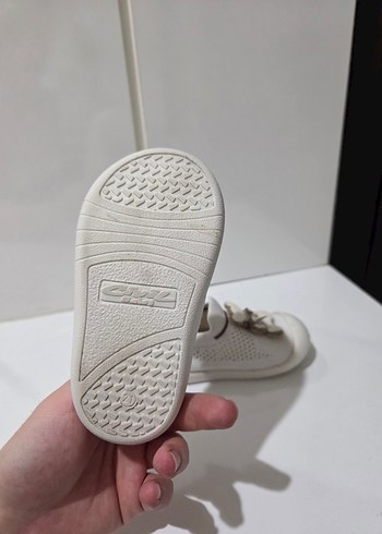 Beyaz Kız Bebek İlk Adım Ayakkabısı - Görsel 3