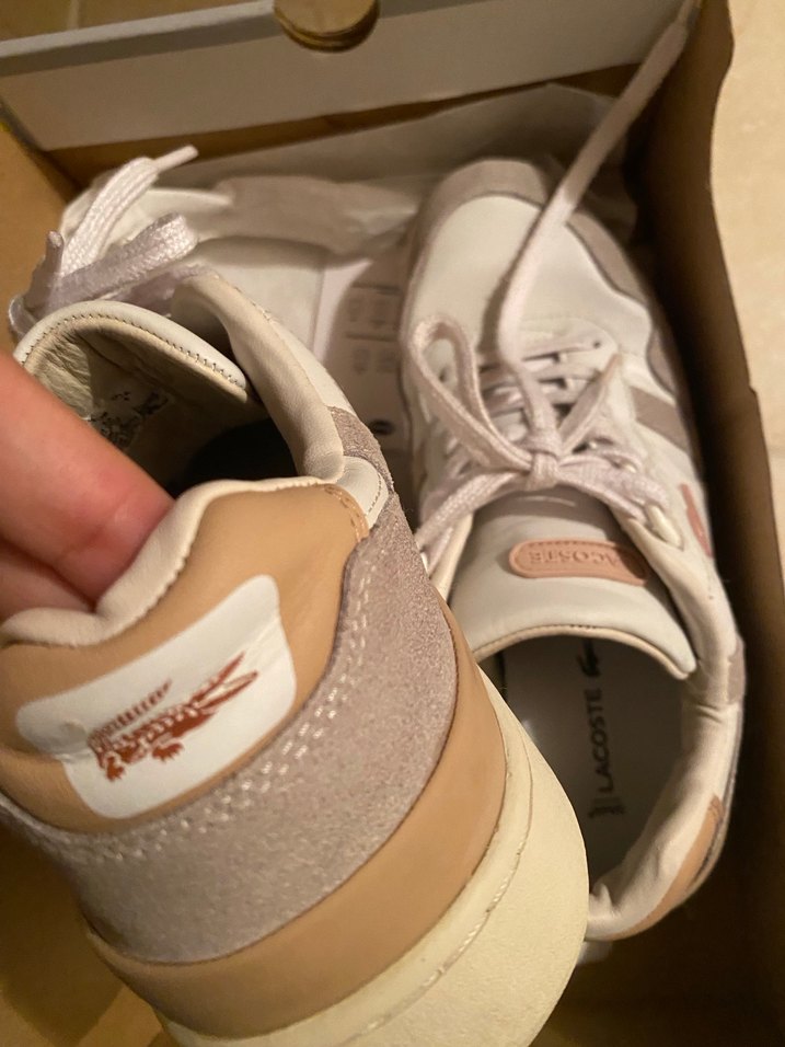 Lacoste Kadın Beyaz Spor Ayakkabı Sneaker - Görsel 4