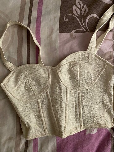 Bershka Crop Bluz