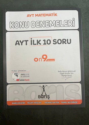 AYT Matematik Konu Denemeleri - İlk 10 Soru