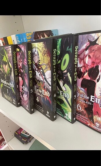  Seraph of the end manga 1-6