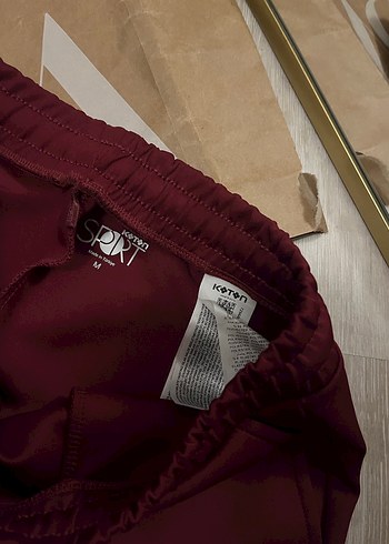 Koton Bordo Spor Eşofman Altı - Görsel 3