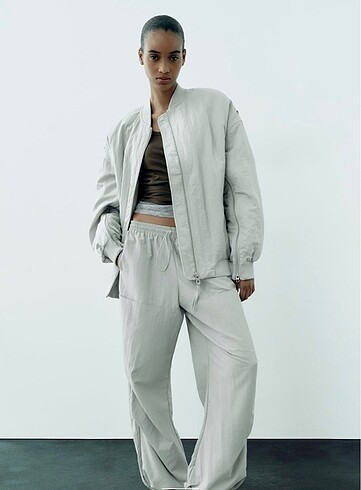 Zara gri bomber