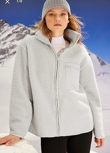 Gri Polar Ceket