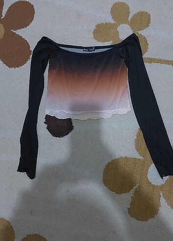 Bershka Crop Bluz
