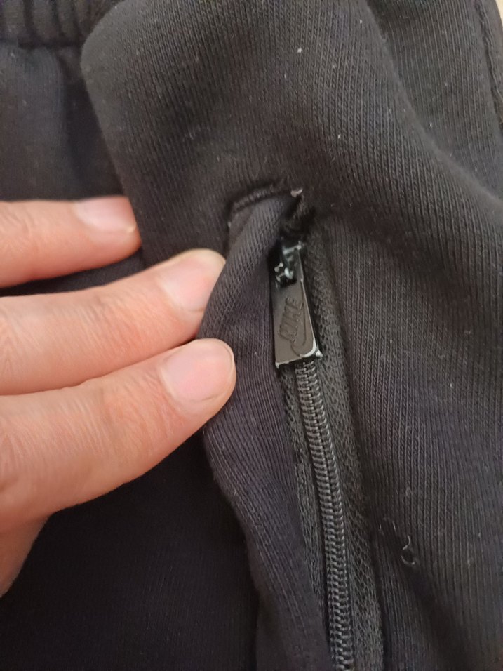 Nike Siyah Erkek Rahat Kesim Eşofman - Görsel 5