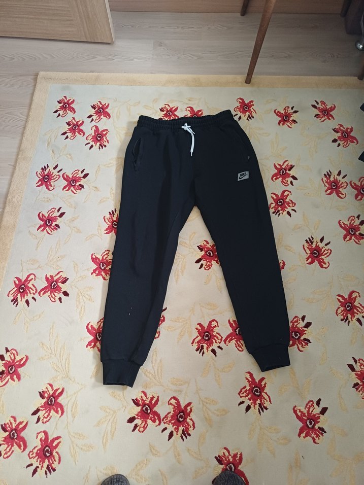 Nike Siyah Erkek Rahat Kesim Eşofman - Görsel 2