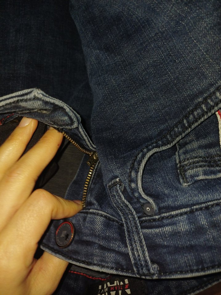 Mavi marka erkek Jean pantolon - Görsel 4