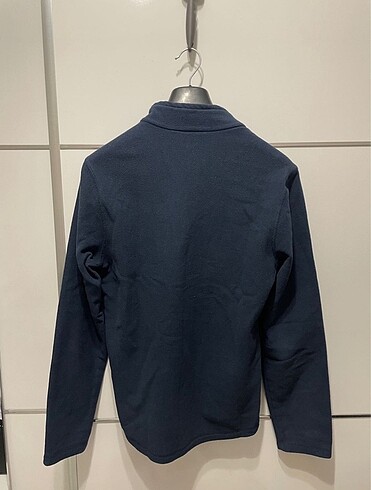 s Beden Quechua Lacivert boyunlu sweatshirt