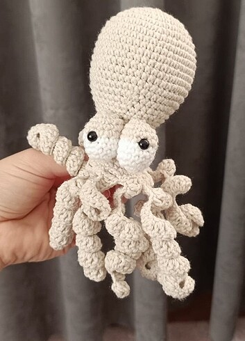 Amigurumi ahtapot oyuncak